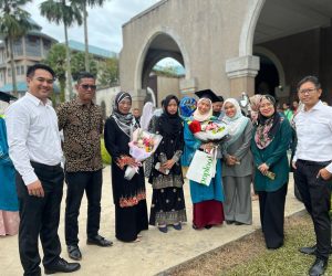 Congratulations to Nazatus Sofea on your graduation!